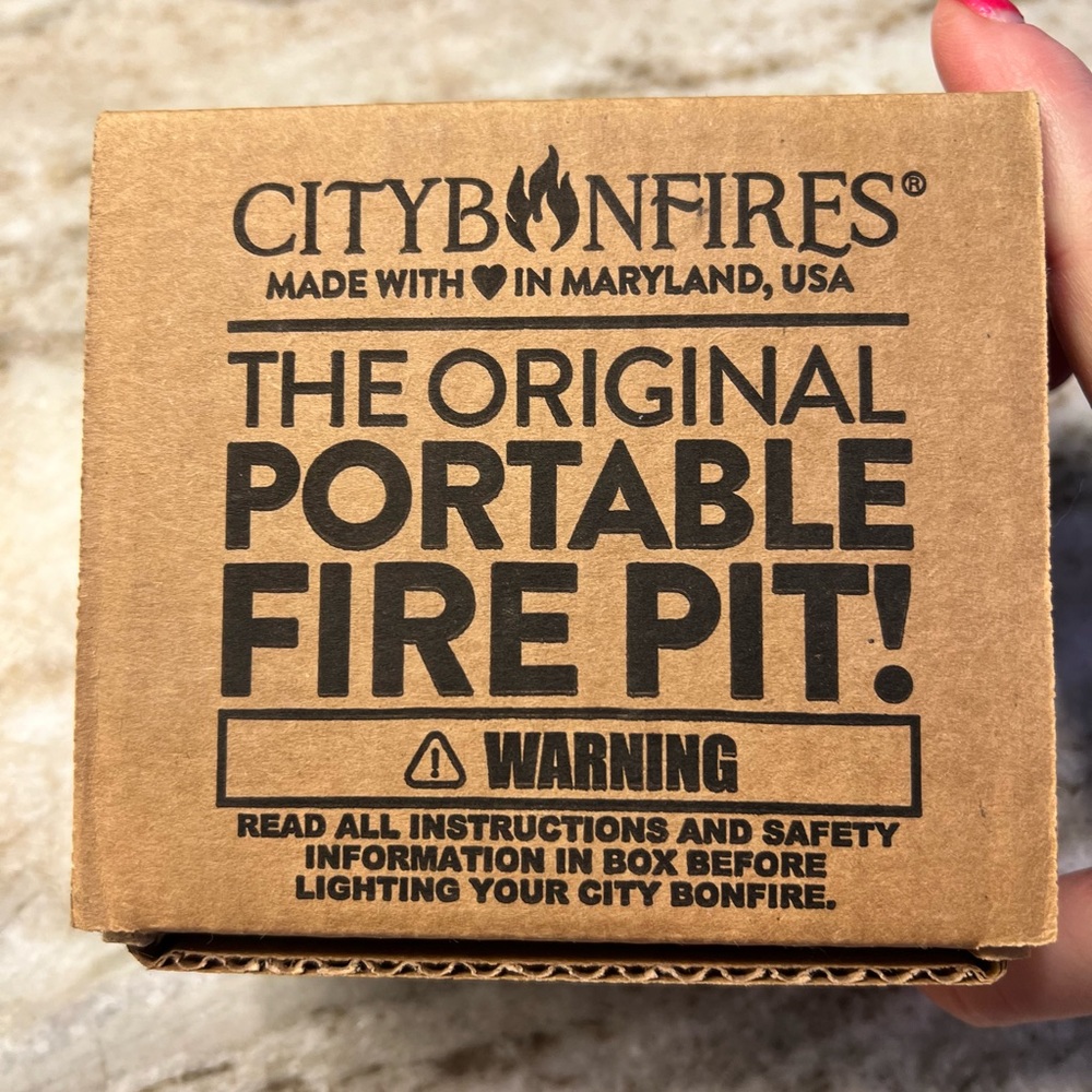 Never Used - Portable Fire Pit 🔥